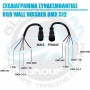 GloboStar Led Wall Washer Στεγανό Φωτιστικό Wall Washer Εξωτερικού Χώρου με Ενσωματωμένο LED σε Ασημί Χρώμα 100cm DMX512 RGB 24W