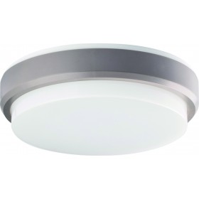 Viokef Leros Πλαφονιέρα Οροφής Εξωτερικού Χώρου με Ενσωματωμένο LED σε Γκρι Χρώμα 4171700 Viokef Leros Πλαφονιέρα Οροφής Εξωτερικού Χώρου με Ενσωματωμένο LED σε Γκρι Χρώμα 4171700