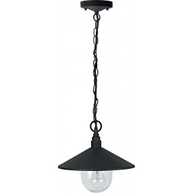 Viokef Pilos Κρεμαστό Φωτιστικό Οροφής Εξωτερικού Χώρου E27 σε Μαύρο Χρώμα 4178300 Viokef Pilos Κρεμαστό Φωτιστικό Οροφής Εξωτερικού Χώρου E27 σε Μαύρο Χρώμα 4178300