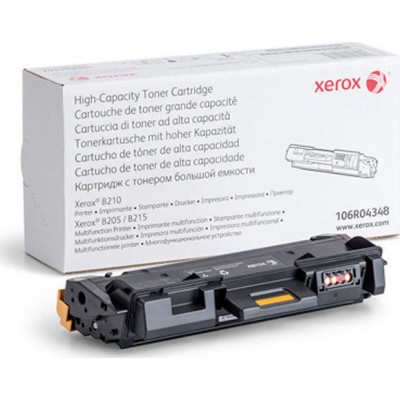 Xerox B205 Toner Μαύρο 3000 Σελίδων (106R04348)