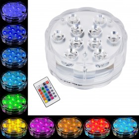 GloboStar Υποβρύχιο Φωτιστικό Πισίνας με Τηλεχειριστήριο και Πολύχρωμο Φως 79626 GloboStar Υποβρύχιο Φωτιστικό Πισίνας με Τηλεχειριστήριο και Πολύχρωμο Φως 79626