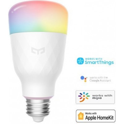 Yeelight 1S Smart Λάμπα LED για Ντουί E27 RGBW 800lm DimmableΚωδικός: YLDP13YL 