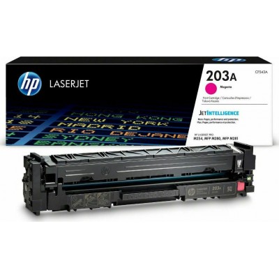 HP 203A Toner Ματζέντα 1300 Σελίδων (CF543A)