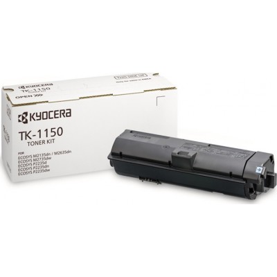 Kyocera TK-1150 Toner Μαύρο 3000 Σελίδων (1T02RV0NL0)