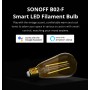 Sonoff Smart Λάμπα LED για Ντουί E27 και Σχήμα ST64 Ρυθμιζόμενο Λευκό 700lm DimmableΚωδικός: B02-F-ST64 