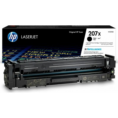 HP 207X Toner Μαύρο High Yield 3150 Σελίδων (W2210X)