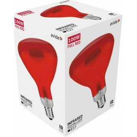 Avide ASIR27-100W-FR Λάμπα Υπερύθρων 100W για Ντουί E27Κωδικός: 15.001.0252 