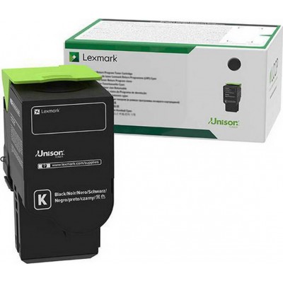 Lexmark C242XK0 Toner Μαύρο Extra High Yield 6000 Σελίδων