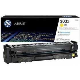 HP 203X Toner Κίτρινο High Yield 2500 Σελίδων (CF542X)