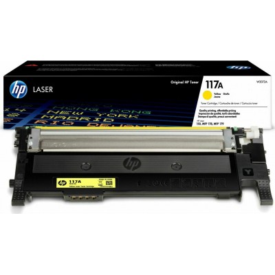 HP 117A Toner Κίτρινο 700 Σελίδων (W2072A)