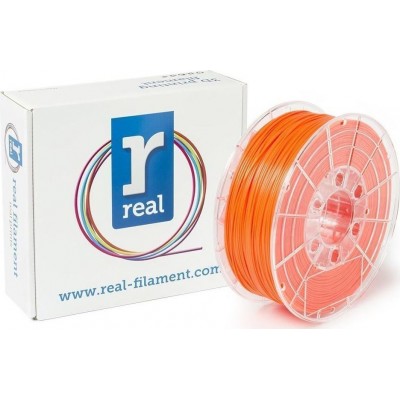 Real Filament PLA 1.75mm Fluorescent Orange 1kg