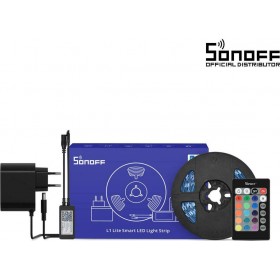 Sonoff L1 Lite Ταινία LED Τροφοδοσίας 12V RGB Μήκους 5m και 30 LED ανά Μέτρο με ΤηλεχειριστήριοΚωδικός: 80026 