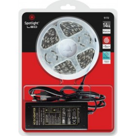 Spot Light Ταινία LED Τροφοδοσίας 12V με Φυσικό Λευκό Φως Μήκους 5m και 60 LED ανά Μέτρο με Τροφοδοτικό Τύπου SMD5050Κωδικός: 51 Spot Light Ταινία LED Τροφοδοσίας 12V με Φυσικό Λευκό Φως Μήκους 5m και 60 LED ανά Μέτρο με Τροφοδοτικό Τύπου SMD5050Κωδικός: 51