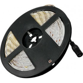 GloboStar Αδιάβροχη Ταινία LED Τροφοδοσίας 12V RGB Μήκους 5m και 30 LED ανά Μέτρο με Τροφοδοτικό Τύπου SMD5050Κωδικός: 06009 