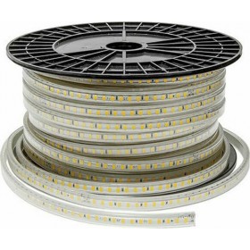 Optonica Ταινία LED Τροφοδοσίας 220V με Ψυχρό Λευκό Φως με το Μέτρο και 120 LED ανά Μέτρο Τύπου SMD5730Κωδικός: ST4611 