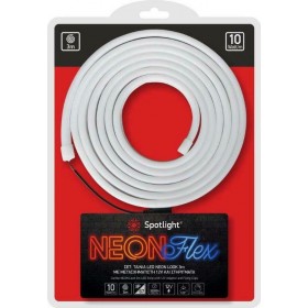Spot Light Αδιάβροχη Ταινία Neon Flex LED Τροφοδοσίας 12V με Θερμό Λευκό Φως Μήκους 3m και 120 LED ανά Μέτρο με ΤροφοδοτικόΚωδικ Spot Light Αδιάβροχη Ταινία Neon Flex LED Τροφοδοσίας 12V με Θερμό Λευκό Φως Μήκους 3m και 120 LED ανά Μέτρο με ΤροφοδοτικόΚωδικ