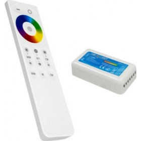 "GloboStar Ασύρματο RGBW Controller Αφής με Τηλεχειριστήριο LED RGBW-WW Controller με Χειριστήριο 2.4G 12V 240W GloboStar Ασύρματο RGBW Controller Αφής με Τηλεχειριστήριο LED RGBW-WW Controller με Χειριστήριο 2.4G 12V 240W, 24V 480W 73424