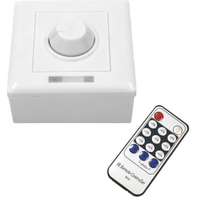 GloboStar Ασύρματο Dimmer με Τηλεχειριστήριο Επιτοίχιο 220V 73371