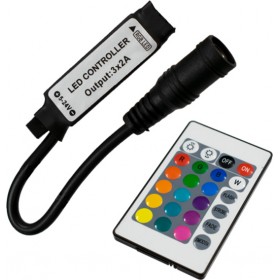 GloboStar Ασύρματο RGB Controller RF με Τηλεχειριστήριο 73402