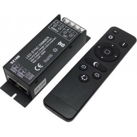 GloboStar Ασύρματο Dimmer RF με Τηλεχειριστήριο SYNC 12-24 Volt 300 Watt 04044
