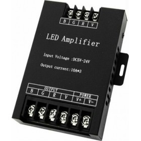 GloboStar Ενισχυτής Σήματος RGB 360 Watt 5-12-24 Volt Αλουμινίου 04037