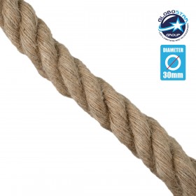 GloboStar Υφασμάτινο Καλώδιο 3x0.75mm² σε Μπεζ Χρώμα 77647