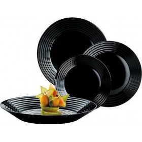 Luminarc Σερβίτσιο Φαγητού Harena Μαύρο 18τμχΚωδικός: N5162 