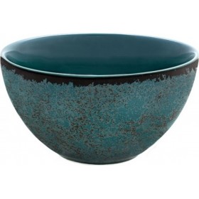 Oriana Ferelli Μπωλ Δημητριακών από Πορσελάνη Teal με Διάμετρο 13cm