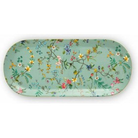 PiP Studio Jolie Πιατέλα Σερβιρίσματος Οβάλ από Πορσελάνη Πράσινη 33.3x15.5cmΚωδικός: 51.018.109  PiP Studio Jolie Πιατέλα Σερβιρίσματος Οβάλ από Πορσελάνη Πράσινη 33.3x15.5cmΚωδικός: 51.018.109