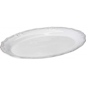 Espiel Tiffany Πιατέλα Σερβιρίσματος Οβάλ Κεραμική Λευκή 34x34cmΚωδικός: RSW105K2 