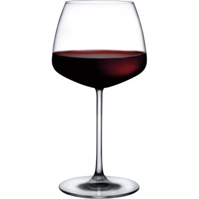 Espiel Nude Mirage Σετ Ποτήρια για Κόκκινο Κρασί από Γυαλί Κολωνάτα 570ml 6τμχΚωδικός: NU66093-6 