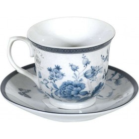 Etiquette Σετ Φλιτζάνια Καφέ από Πορσελάνη Μπλε 90ml 6τμχΚωδικός: 1-0031-91-011  Etiquette Σετ Φλιτζάνια Καφέ από Πορσελάνη Μπλε 90ml 6τμχΚωδικός: 1-0031-91-011