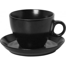 Espiel Bogart Φλιτζάνι Cappuccino από Πορσελάνη Μαύρο 280mlΚωδικός: HUN353  Espiel Bogart Φλιτζάνι Cappuccino από Πορσελάνη Μαύρο 280mlΚωδικός: HUN353