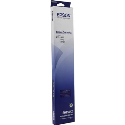 Epson S015642 Μελανοταινία Μαύρο (1τμχ)