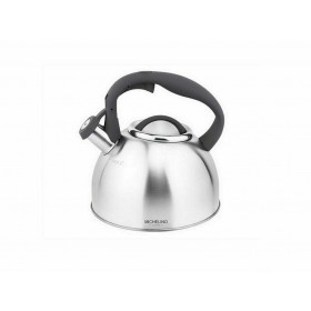 Michelino Βραστήρας Ανοξείδωτος σε Ασημί Χρώμα 2400ml
