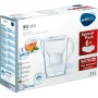 Brita Marella Cool Κανάτα Σερβιρίσματος Πλαστική Λευκή με 6 Ανταλλακτικά Φίλτρα Maxtra+ 2400ml