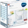 Brita Style XL Κανάτα Σερβιρίσματος Πλαστική Grey με 1 Ανταλλακτικό Φίλτρο Maxtra+ 3600mlΚωδικός: 1039280 