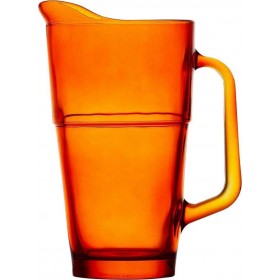 Espiel Impilabile Κανάτα Σερβιρίσματος Γυάλινη Πορτοκαλί 1250mlΚωδικός: STE125  Espiel Impilabile Κανάτα Σερβιρίσματος Γυάλινη Πορτοκαλί 1250mlΚωδικός: STE125