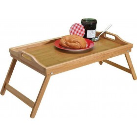 Sidi Home Δίσκος Κρεβατιού Ξύλινος Καφέ Sidi Home Δίσκος Κρεβατιού Ξύλινος Καφέ