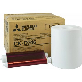 Mitsubishi CK-D746 Μελανοταινία & Χαρτί για CP-D70DW/CP-D707DW/CP-D90DW (2τμχ) Mitsubishi CK-D746 Μελανοταινία & Χαρτί για CP-D70DW/CP-D707DW/CP-D90DW (2τμχ)