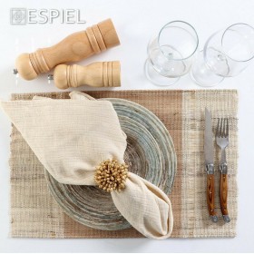 Espiel Σετ Χειροκίνητοι Μύλοι Μπαχαρικών από Ξύλο 26cm 2τμχΚωδικός: MYL108Κ2 