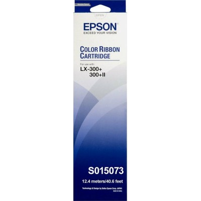 Epson S015073 Μελανοταινία Μαύρο (1τμχ)