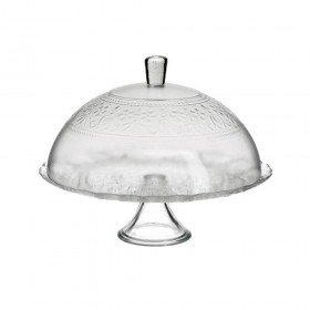 Click Τουρτιέρα Γυάλινη με Καπάκι και Πόδι Διάφανη 30x30x26cmΚωδικός: 6-60-185-0002  Click Τουρτιέρα Γυάλινη με Καπάκι και Πόδι Διάφανη 30x30x26cmΚωδικός: 6-60-185-0002