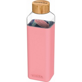 Quokka Storm Μπουκάλι Νερού Γυάλινο με Βιδωτό Καπάκι Ροζ 700mlΚωδικός: 40022 