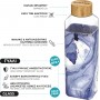 Quokka Storm Liquid Μπουκάλι Νερού Γυάλινο με Βιδωτό Καπάκι Μπλε 700mlΚωδικός: 40021 