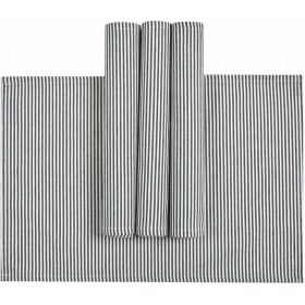 Kentia Miles Σουπλά Υφασμάτινο 24 Grey 45x32cm 4τμχΚωδικός: 63744  Kentia Miles Σουπλά Υφασμάτινο 24 Grey 45x32cm 4τμχΚωδικός: 63744