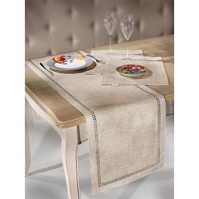 Saint Clair 3007 Σουπλά Υφασμάτινο Μπεζ 45x33cm Saint Clair 3007 Σουπλά Υφασμάτινο Μπεζ 45x33cm