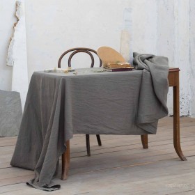 Nima Linho Σουπλά Υφασμάτινο Γκρι 50x35cm 2τμχ Nima Linho Σουπλά Υφασμάτινο Γκρι 50x35cm 2τμχ