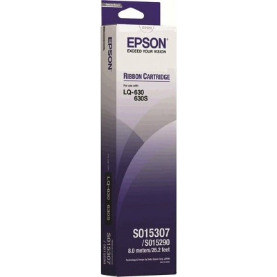 Epson S015307 Μελανοταινία για LQ-630/630S Μαύρο (1τμχ)