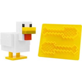 Paladone Minecraft Chicken Egg Cup and Toast Cutter BDP Paladone Minecraft Chicken Egg Cup and Toast Cutter BDP